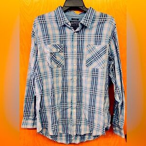American Rag Mens Long Sleeve Dress Shirt